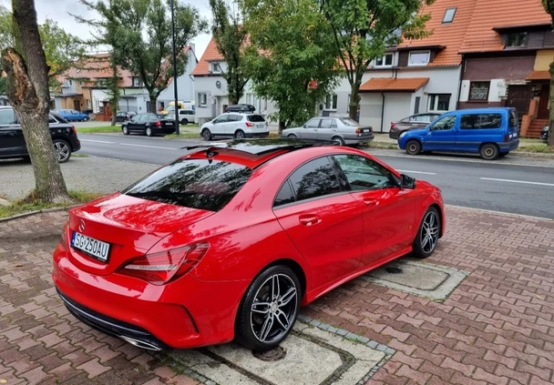 Mercedes-Benz CLA cena 99000 przebieg: 135000, rok produkcji 2016 z Gliwice małe 37